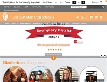 Tablet Screenshot of ecschools.net